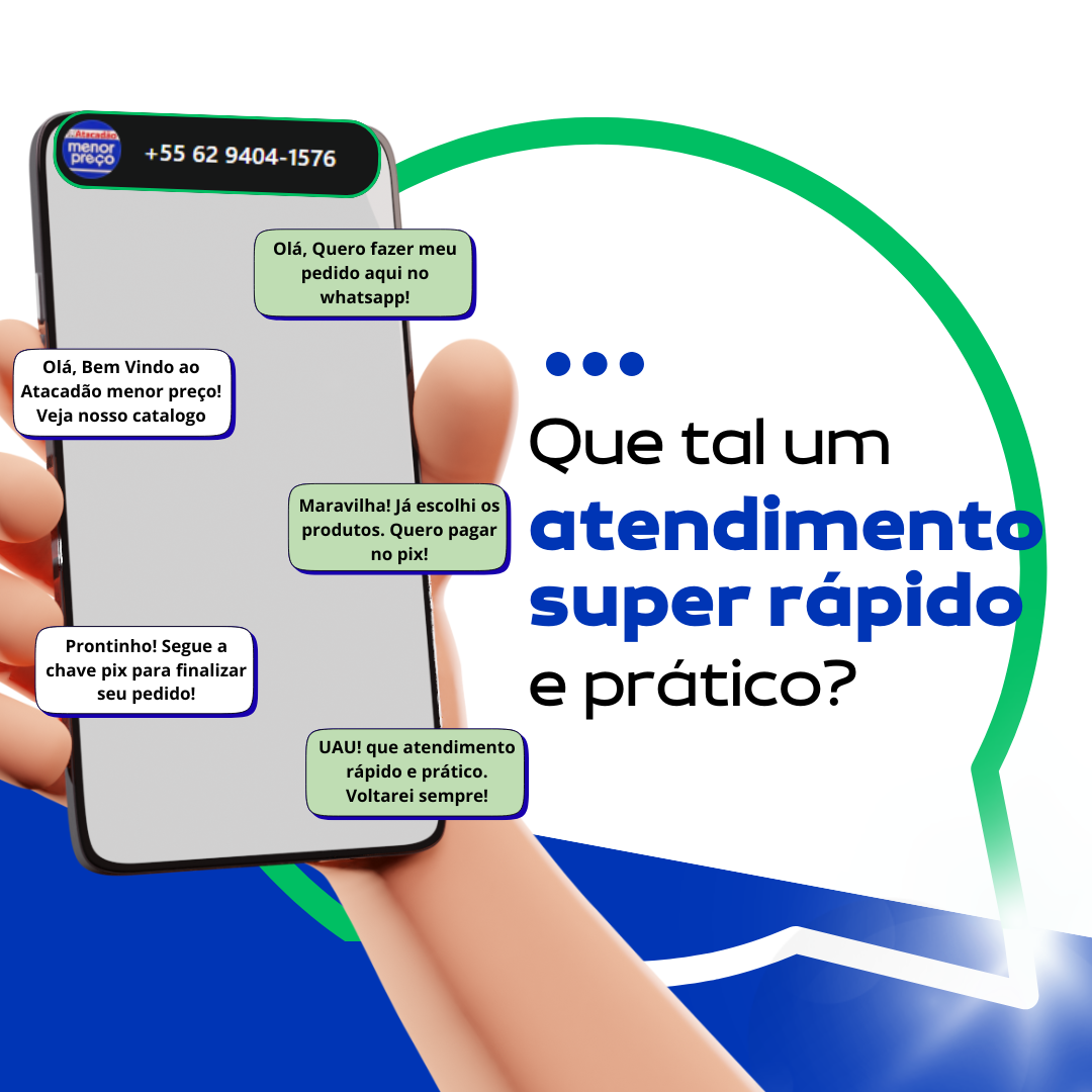 Entre em contato via Whatsapp